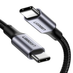 Ugreen USB Type-C Kabel 1.83m Sort - Hurtig Opladning & Dataoverførsel, Premium Kvalitet!